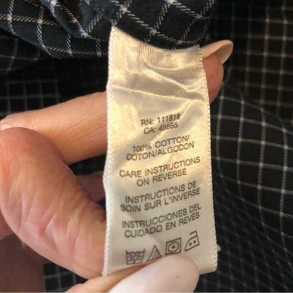 Michael by Michael Kors Men’s Button Down Long‎ Sleeve Shirt. Size Med. - Picture 7 of 10